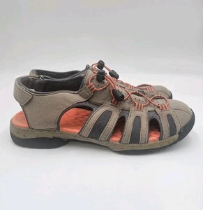 CLARKS Collection Tuvia Melon Fisherman Sandals Closed Toe - Womens Size US 8.5 - Picture 1 of 9