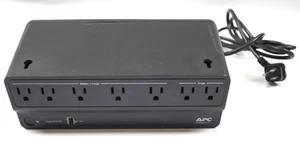 APC Back-UPS 600 BE600M1 Battery Back-Up Surge 7-Outlets NO BATTERY WORKING B353 - Picture 1 of 6