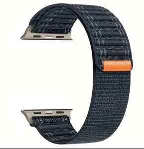 Nylon Sport Loop Armband für Apple Watch 42mm 44mm 45mm 49mm S10-46mm Ultra - Bild 1 von 5