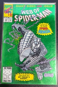 Web of Spider-Man #100 Marvel 2. Auftritt Nightwatch Green Foil - Bild 1 von 2