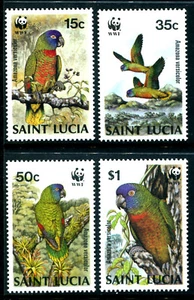 St Lucia 902-905, MNH, Birds WWF x3500 - Picture 1 of 1