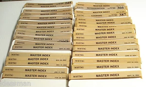 35 Juegos de Microfichas Maytag Varias Fechas-Última Revisión 30/09/04 Grp 13 - Imagen 1 de 1