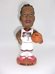 Allen Iverson 2001 Philadephia 76ers White Jersey MVP Bobble Head NEW In Box  - Picture 1 of 6