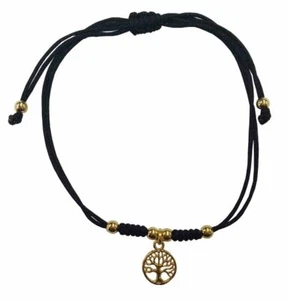 Damen Armband "Lebensbaum - Weltenbaum" - Silber 925 vergoldet - 5-8cm - 2,0g. - Bild 1 von 1