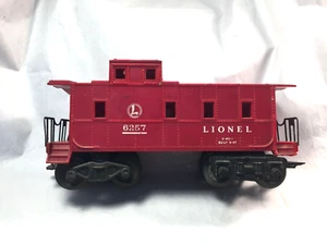 Lionel Caboose No. 6257 Red, (No Box) For parts-not complete - Picture 1 of 9