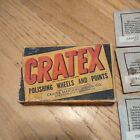 VINTAGE CRATE POLISHING WHEELS AND POINTS ESTATE SALE FIND NO INFORMATION LOOKS