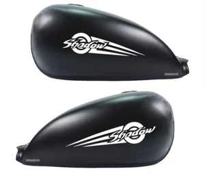HONDA SHADOW CUSTOM TANK DECALS / STICKERS SET / VTX VT VLX - Picture 1 of 3