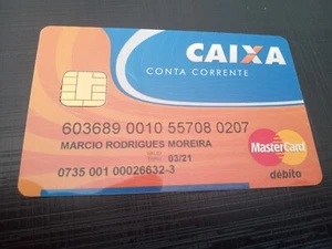 Brasil - Caixa Economica Federal Bank - MasterCard - Expired Card - Picture 1 of 2