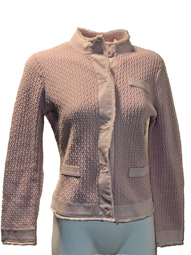 VETEMENTS Giacca blazer rosa Talbots donna taglia S cappotto corto