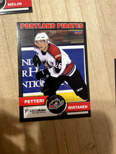 Petteri Wirtanen 2007 Portland Pirates Team Card