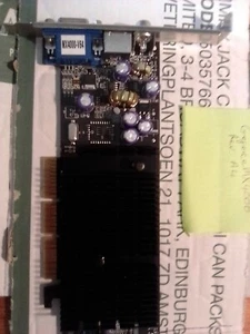 Nvidia NV18 GeForce MX4000 Rev A4 AGP GPU Card - Picture 1 of 5