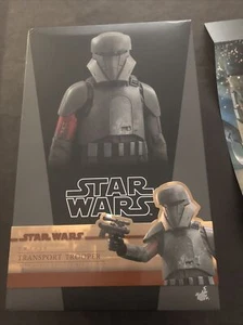 HOT TOYS TMS030 The Mandalorian TRANSPORT TROOPER 1/6 SCALE FIG Empty Art Box - Picture 1 of 9