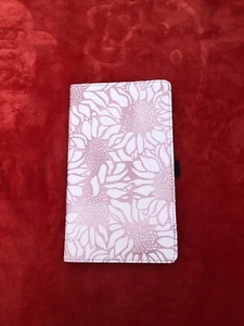 Stoßfeste Lederhülle Brieftasche Etui Ständer Cover für Samsung Galaxy Tab A7 Lite Pink - Bild 1 von 9