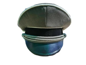 WW2 German Army Crusher Cap  Officers Visor Hats All Piping All Sizes WWII  - Picture 1 of 11