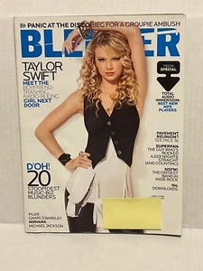 BLENDER MUSIC MAGAZINE APRIL 2008 TAYLOR SWIFT COVER EXCELLENT CONDITION - Imagen 1 de 2