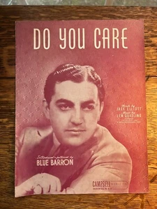 Partituras Do You Care de Jack Elliot & Lew Quadling - Blue Barron - 1941 - Imagen 1 de 6