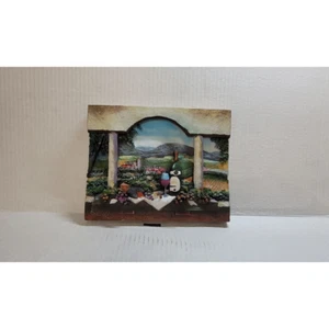 Wall Art "Dreaming of Tuscany" 3D Relief Resin Wall Plaque by Barbara Felisky - Imagen 1 de 6