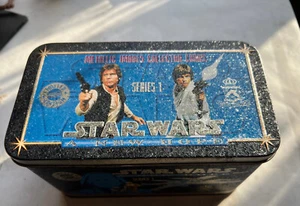 Star Wars Metallic Impressions Series 1 ANH E IV tin cards coa 1996 1124 - Picture 1 of 3