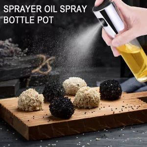 Cooking Olive Oil Sprayer Glass Oil Dispenser Bottle Mister for Air Fryer BBQ - Picture 1 of 14