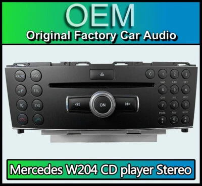 Mercedes C-Class CD player radio CQ-EP1670G Headunit Entry CDC ECE - Image 1 of 4