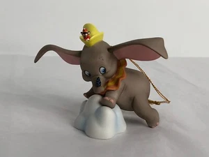 Disney WDCC Dumbo When I See An Elephant Fly Ornament & Cloud Base W/ COA Mint - Picture 1 of 10