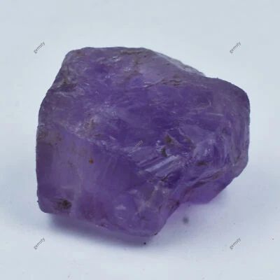 153.00 Ct Natural Uncut Rough CERTIFIED Purple Ametrine Loose Gemstone - Image 1 of 4