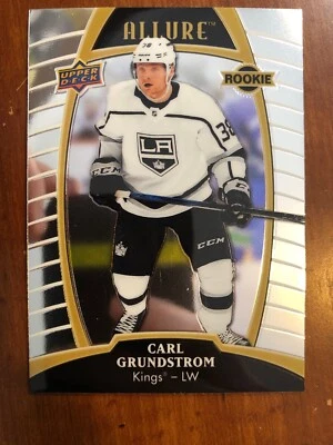 19-20 UD Allure Hockey Rookie 73 Carl Grundstrom - Image 1 of 2