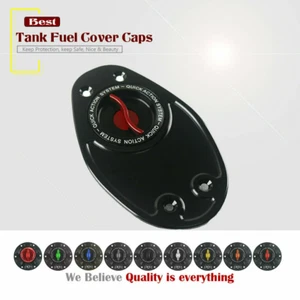 Motorrad CNC Tank Cover Caps Fuel Gas Case for DUCATI 999R 999S 2004-2006 - Picture 1 of 11