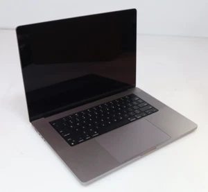 Apple A2485 MacBook Pro 16" 2021 M1 Pro 16GB 512GB SSD CC 64 Sequoia 15.0 CC 185 - Picture 1 of 7