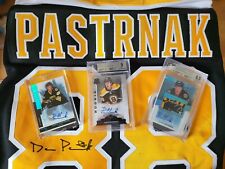 2014-15 David Pastrnak THREE Upper Deck Rookie ONE of ONE RARE cards MUST HAVE