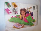 Crafts Uncut Butterick 3721 Sewing Pattern Childs Body Pillow Animal Dragon Lion