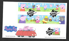 Ensemble double Peppa Pig GB RM 2024 et télévision pour enfants 2014 P.Pig Dorchester P/M FDC Freepost