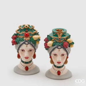EDG Enzo De Gasperi Kerzenständer Sicily Poly H 18 CM D 10 CM - Bild 1 von 1