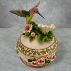 Heritage House Sing A Song Hummingbird Music Box Love Me Tender   Working