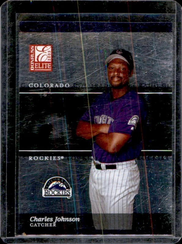 2003 Donruss Elite Baseball Charles Johnson #170 - Image 1 of 1