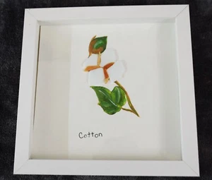 Arte en vidrio de mar, arte en vidrio caído, bola de algodón - Imagen 1 de 4