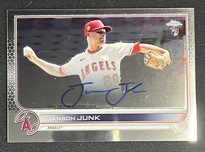 2022 Topps Chrome Janson Junk Autograph RC #RA-JJ - Picture 1 of 2