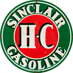 Letrero publicitario de gasolina Sinclair - Imagen 1 de 1