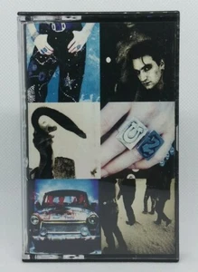 U2 ACHTUNG BABY Cassette Tape 1991 Island Records. - Picture 1 of 5