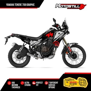 Yamaha Tenere 700 / WR -Full Graphic Sticker Decal Wrap Kit Fits / 2019-2025 - Picture 1 of 15