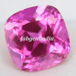 25 Ct Loose Gemstones Certified Excellent Cushion Cut Pink Natural Beryl - Picture 1 of 5