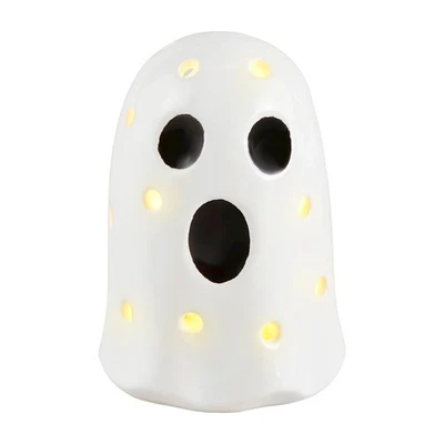 Mudpie - Halloween - Ghost LED Sitter - 40030338 - Image 1 of 3