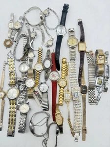 Konvolut Damen Armbanduhren: Geneva•Seiko•Elgin•Timex•Gruen•Strawberry Shortcake - Bild 1 von 24