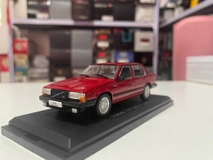1:43 Norev Volvo 740 Turbo 1985 sedán coche modelo fundido a presión - Imagen 1 de 1
