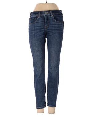 Pantalones de mezclilla azules para mujer Ann Taylor LOFT 25W Foto 1 de 2