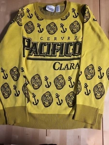 Suéter Cerveza Cerveza Pacífico Clara Adulto Grande Algodón ORIGINAL Cervrza - Imagen 1 de 7