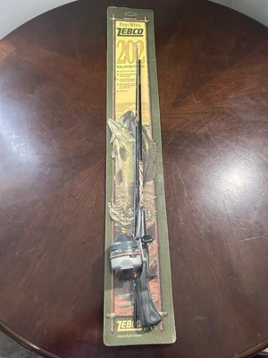 NOS Zebco 202 Rod Reel Combo #1245 Sealed in Original Packaging New 1990 - Image 1 of 4