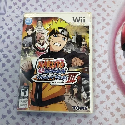 Naruto Shippuden: Clash of Ninja Revolution III (Nintendo Wii, 2009) - Image 1 of 4