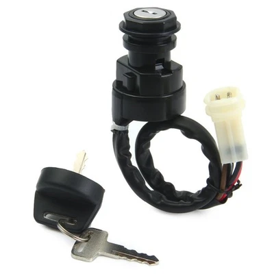 Ignition Key Switch Yamaha Badger 80 YFM 80 1985 1986 1987 1988 1992 1993 1994 Foto 1 de 4