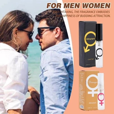Aphrodisiac Golden Pheromone Perfume Spray For Mens Attract to Women UK L0C9 - Image 1 of 4